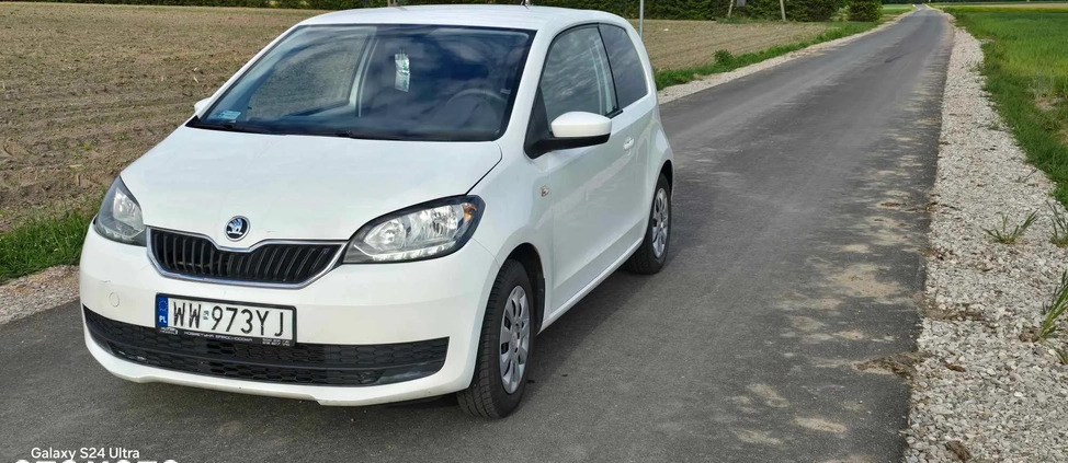 Skoda Citigo cena 16500 przebieg: 271000, rok produkcji 2018 z Płońsk małe 56